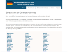 Tablet Screenshot of german-embassy.com